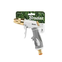 Пістолет для поливу Bradas WHITE LINE 3-функціональний, металевий, AQUA LUX SOFT (WL-EN505M) - мініатюра 3