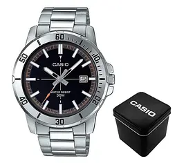 Чоловічий годинник Casio MTP-VD01D-1E2 Сріблястий ( AT1141-0203 )