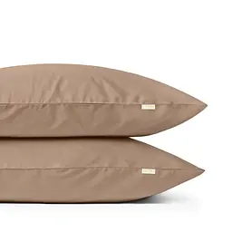 Наволочка Cosas Beige сатинова 70х70 см бежева (Satin_Beige_70) - мініатюра 2