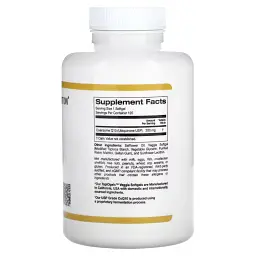 Коензим California Gold Nutrition CoQ10 120 вегетаріанських капсул - мініатюра 2