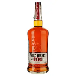 Уцінка. Віскі Wild Turkey 101, 50,5%, 1 л - мініатюра 1