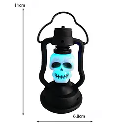 Свічка Хеллоуїн "Ліхтарик", 6,8*11 см, LED, IDEA12-HOL30 - мініатюра 3