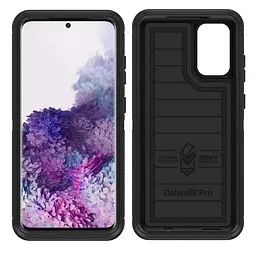 Чохол протиударний із кліпсою-підставкою OtterBox Defender Series Pro 77-64205 для Samsung Galaxy S20 (6.2") Black - мініатюра 10