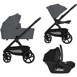 Коляска Lionelo Carmine 3 в 1 Grey Stone (LO-CARMINE 3IN1 GREY STONE)