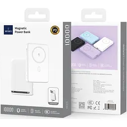 Зовнішній акумулятор WiWU Wi-P043 10000mAh White [125063] - мініатюра 4