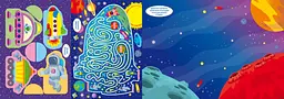 Книга Кристал Бук Школа креативного дозвілля Космос 40 наліпок (F00029292) - мініатюра 5