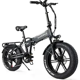 Електровелосипед SAMEBIKE XWLX09 Black [123395] - мініатюра 3