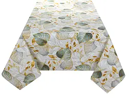Скатертина Lefard Home Textile Paladium 240х140 см водовідштовхувальна оливкова (715-428) - мініатюра 2