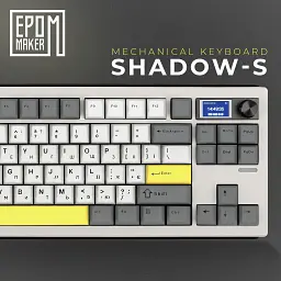 Клавіатура Epomaker Shadow-S Mulan Switch White [SHS-W-M]  [125692] - мініатюра 7