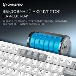 Клавіатура GamePro Asgard Yord (MK266WH) - мініатюра 5