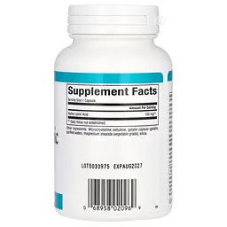 Альфа-ліпоєва кислота Natural Factors Alpha-Lipoic Acid 200 mg, 120 капсул для антиоксидантного захисту - мініатюра 2