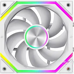 Комплект вентиляторів GameMax FN12A-N2 WL-W AURA 3*120мм PWM - мініатюра 7