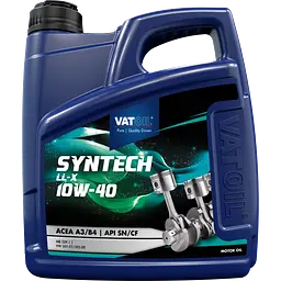 Моторна олива VATOIL SynTech LL-X 10W-40 4л (50426)