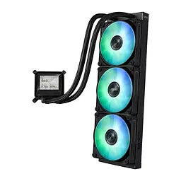 СВО ASUS Max Gaming LC 360 ARGB LCD Black (90RC01G1-B0EAY0) - мініатюра 4