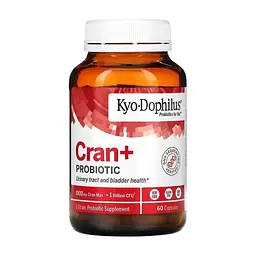 Вітамінно-мінеральний комплекс Kyolic Пробіотик з журавлиною, Kyo-Dophilus, Cran+ Probiotic, 60 капсул (WAK-35941) - мініатюра 3