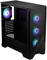 Корпус MSI MAG FORGE 320R AIRFLOW, чорний, без БП, Mid Tower, для ATX/Micro-ATX/Mini-ITX, 2xUSB 3.2, макс. CPU - 160 мм/VGA