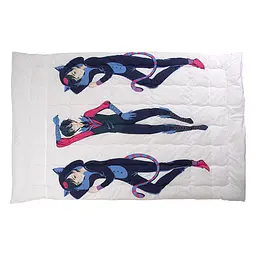 Ковдра Руно - Наомі Ріо бязь всесезонна полуторна 140x205 см 300 гр/м2 (22826) - мініатюра 4