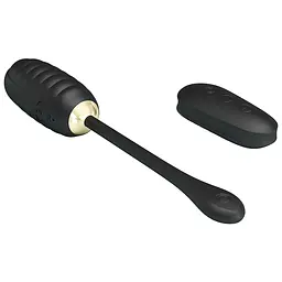 Віброяйце Pretty Love Doreen Remote Control Egg, 19,7 см чорний - мініатюра 3
