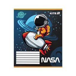 Зошит Kite NASA, 12 аркушів, коса лінія (NS25-235) - мініатюра 4