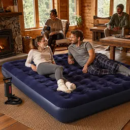 Надувний матрац Bestway 183x203x22 см / Надувний матрац Bestway Pavillo - мініатюра 2