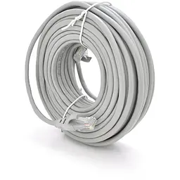 Патч-корд литий VEGGIEG, CCA, UTP, RJ45, Cat.5e, 50m, сірий