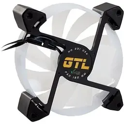 Вентилятор GTL 120 мм Multicolor B3, White/Black (GTL-120LMCB3P ARGB) - мініатюра 3