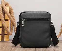 Чоловіча шкіряна сумка Vintage 19,5х17х5 см sum0012588 - мініатюра 3