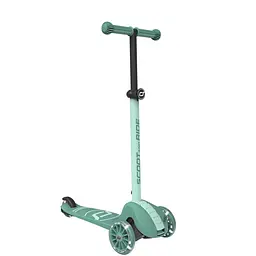 Самокат Scoot and Ride Highwaykick-3s колеса світяться 3+ років сіро-зелений (SR-00939) - мініатюра 7