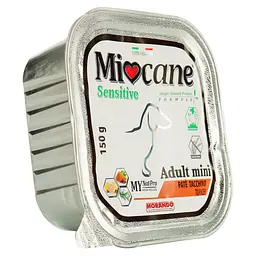 Беззернові монопротеїнові консерви для собак дрібних порід Morando MioCane Sensitive Monoprotein Adult Mini, індичка, 150 г - мініатюра 2