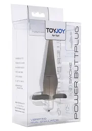 Анальна пробка ToyJoy Power Buttplug, 11.5 см (сірий) - мініатюра 3