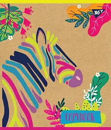 Набір зошитів Yes Rainbow animal А5 в клітинку 18 аркушів 10 шт. (765083) - мініатюра 3