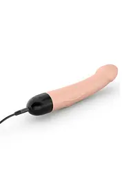 Вібратор Dorcel Real Vibration M Flesh 2.0, діаметр 3,7см, перезаряджається, для точки G - мініатюра 2