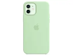 Чехол Apple Silicone Case for iPhone 12 Pro Max HQ Pistachio - миниатюра 3