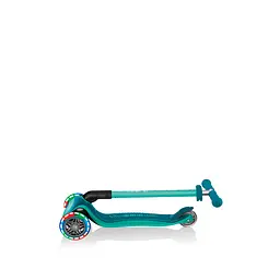 Самокат Globber Primo foldable plus lights, колеса з підсвічуванням, зелений (439-107) - мініатюра 9