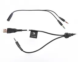 Ігрова гарнітура Bloody A4Tech G200 Black Red (G200 Black+Red) - мініатюра 5
