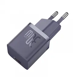 Мережевий зарядний пристрій Baseus GaN5 Fast Charger (mini) 1C 30 W EU Cable Type-C to Type-C 1m P10110902523-00 - мініатюра 2
