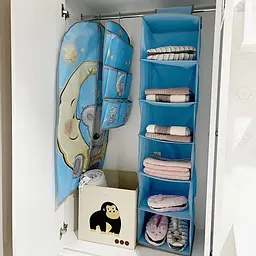 Органайзер підвісний Handy Home блакитний 30 х 30 х 120 см (UC-104) - мініатюра 2