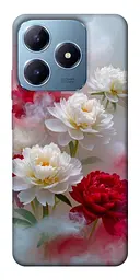 Чохол Demsky Red and white smoke для Realme C63 4G