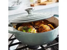 Каструля Le Creuset Cast Iron 29 см Sea Salt (21178297174430) - мініатюра 5