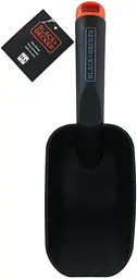 Лопатка садова Black+Decker 28.5 см чорна - мініатюра 4