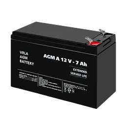 Акумулятор для сигналізації AGM А 12V - 7 Ah - мініатюра 3