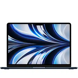Ноутбук MacBook Air 13.6" Apple M2 (8C CPU/10C GPU), 8 ГБ, 512 ГБ, Темна ніч (Grade B) Seller Refurbished