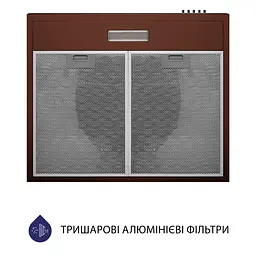 Витяжка плоска MINOLA HPL 613 BR - мініатюра 5