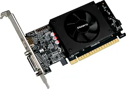Відеокарта Gigabyte GeForce GT 710 2GB [GV-N710D5-2GL] [89700] - мініатюра 3