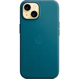 Чохол Apple FineWoven Case для iPhone 15 with MagSafe Pacific Blue (MT3G3ZM/A) [92891] - мініатюра 2