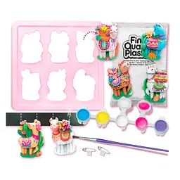 Набір для створення гіпсових магнітів 4M Mould & Paint Crafts Лами (00-04754) - мініатюра 2