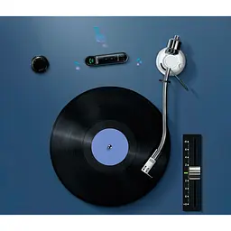 Bluetooth аудіо адаптер Baseus BSBA-02 AUX Wireless Audio Receiver Black (WXQY010001) [98163] - мініатюра 6