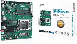 Материнська плата ASUS PRO H610T D4-CSM (PRO H610T D4-CSM) (Socket 1700, Intel H610, Mini-ITX) - мініатюра 5