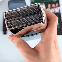 Электробритва шейвер VGR V-350 с LED-дисплеем (2 насадки, аккумулятор 1200 mAh) - миниатюра 4