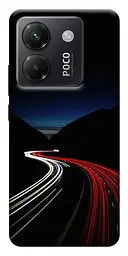 Чохол Demsky Червоно-біла дорога для Xiaomi Poco M7 Pro 5G